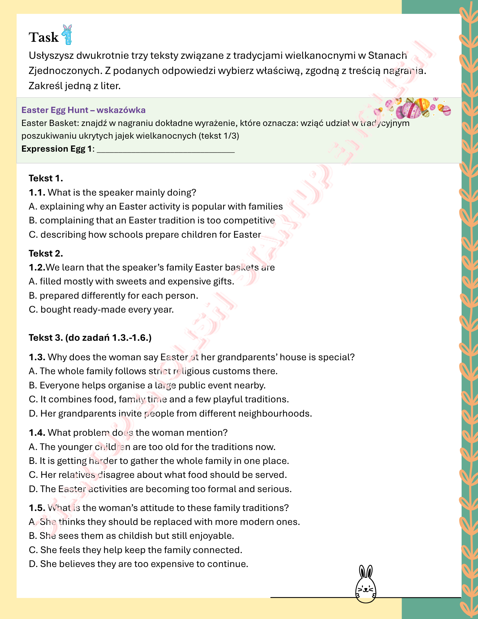 Maturalny Easter Egg Hunt - obrazek 2